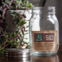 Boveda pour le stockage d'herbes | régulateur d'humidité dans les 2 sens à 58% d'HR | taille 4 pour maximum 15 g de fleurs | emp