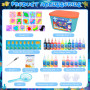 Dreamon Aqua Gelz Set, jouet magique en gel d'eau 3D à faire soi-même, Magic Water Gel avec 22 couleurs et 16 formes, cadeau de 