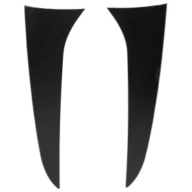 1 Paire de Becquet de Lunette Arrière, Garniture de Couverture D'aile Latérale pour X1 E84 2009-2015, Garniture de Becquet de Lu