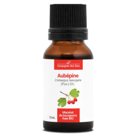 Aubépine BIO - 15mL - (Crataegus Laevigata) – Macérat concentré de bourgeons frais