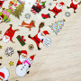 8 feuilles Gommettes Noël Enfants Autocollants, MOKIU Stickers de Noël Stickers à paillettes Stickers de Noël papeterie pour Déc