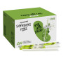 Sorbos - Pailles comestibles saveurs citron vert. Durable, emballé individuellement, sans allergène, sans gluten, 100% biodégrad
