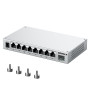 SODOLA Switch Ethernet 2.5Gbps 9 Ports géré Via Le Web, 8 Ports 2.5G Base-T et 1 Ports 10G SFP+, Refroidissement en Alliage d'al