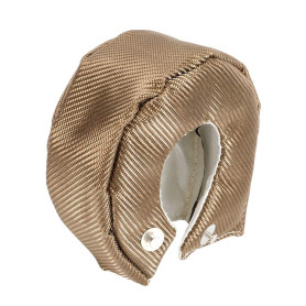 Roberee Titane Bouclier Thermique Turbo, Monocouche en Titane Bouclier Thermique Turbo Couverture de Bouclier Thermique pour T3 