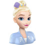 LA REINE DES NEIGES 2, Elsa, Tête à Coiffer Basic, 14 Accessoires de Coiffure Inclus, Jouet pour Enfants dès 3 Ans, GIOCHI PREZI