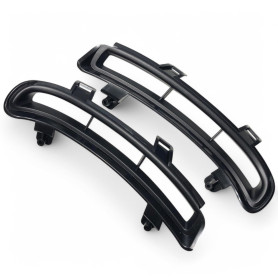 Ensemble de Fixation Support de Feu - Grille de pare-choc - Cadre de Phare côté Gauche et Droite compatible pour Citroën DS3 OEM