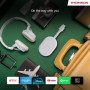 THOMSON Google TV Go Cast 150, 4K UHD, Dongle de Streaming, Dolby Atmos, Dolby Digital+, Commande vocale, Googlecast, SDRAM 2 GB