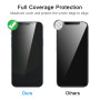 Yisica 2 Pièces Protection d'Écran Anti-Espion pour iPhone 12/iPhone 12 Pro avec Protection d'Objectif de Caméra, Film en Verre 