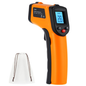 ABOHU Thermomètre Infrarouge, Thermometre Laser Numérique Sans Contact, -58°F~1022°F (-50°C~550°C) Pistolet Température Laser, T