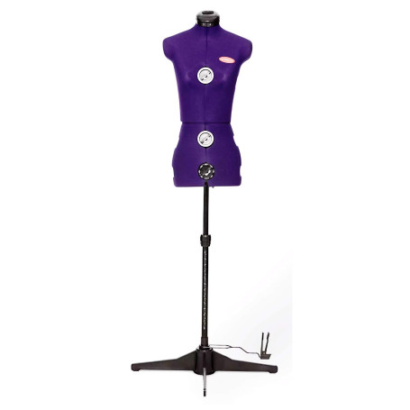 Prym 611754 Mannequin de Couture XS « Prymadonna », 8 pièces, Bleu, 32-34-36