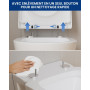 CECIPA Abattant WC avec Frein de Chute, Forme D, Cuvette Toilette en Duroplast Inclut Gabarit d'Installation, Antibactérienne, C