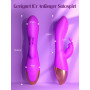 HIVEFUN Gode Vibro-masseur Sex Toýs Femme, Vibromasseurs Sex Toys Jouet Sexualité Couple, 10 Mode Sextoyse Femme Clitoridienne 