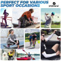 YQXCC 4 Paires Manchettes de Bras UV Protection UPF 50 - Couverture de Tatouage Manches de Bras pour Homme Femme Sport Cyclisme 
