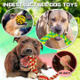 SHARLOVY Lot de 14 Jouets à mâcher pour Chiens de Grande Taille - Résistants et indestructibles - pour mastiquer agressivement -