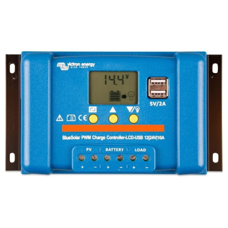 Victron Energy BlueSolar PWM-LCD&USB Contrôleur de charge 30 amp 12/24 volts