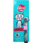 Collier pour chat - AIME - Tartan rose - Jean bleu, fleur caramel, grelot doré 19,17 €