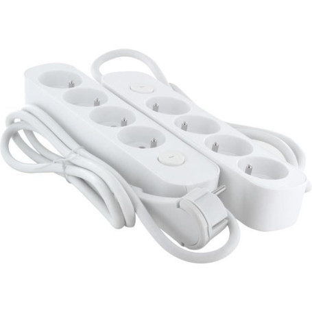 Lot de 2 multiprises - CHACON - 4 x 16 A - Cordon 1,5 m 30,41 €