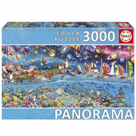 Puzzle - EDUCA - Vie Panorama - 3000 pieces 50,02 €