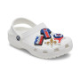 Crocs Paris St Germain 5 Pack, Breloques de Chaussure Unisexe, Multicolor, Taille Unique