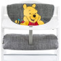 Coussin pour chaise haute - HAUCK - Highchair Pad Deluxe - Winnie l'ourson Gris
