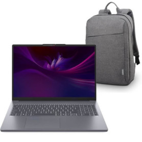 PC portable LENOVO IdeaPad Slim 3 16IRH10 | Sans Windows - 16'' WUXGA IPS - Core i5-13420H - RAM 16 Go - SSD 512 Go + Sac a dos PC portable LENOVO IdeaPad Slim 3 16IRH10 | Sans Windows - 16'' WUXGA IPS - Core i5-13420H - RAM 16 Go - SSD 512 Go + Sac a dos