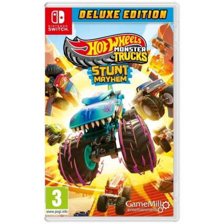 Hot Wheels Monster Trucks Deluxe - Jeu Nintendo Switch