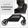HAUCK - Poussette compacte - TRAVEL N CARE - 4 roues - Pliage a 1 main - Leo