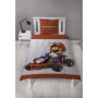 Parure de lit réversible - MARIO BROS - Mario - Microfibre - 1 housse de couette 140 x 200 cm + 1 taie 63 x 63 cm