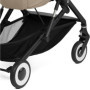 Poussette canne ultra-compacte Agis CYBEX - 5 a 22 kg (6 mois - 4 ans) - poussette légere 6,3 kg - compatible avion - Almond Bei