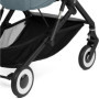 Poussette canne ultra-compacte Agis CYBEX - 5 a 22 kg (6 mois - 4 ans) - poussette légere 6,3 kg - compatible avion - Stormy Blu