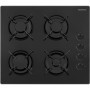 Plaque de cuisson a gaz - DAEWOO - 4 foyers - 60 cm - BH6GKR40BNL - Noir