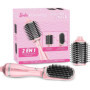 Brosse soufflante - DEMELISS - Volume & Style - Barbie Edition - 1200 W - 3 températures - Rose