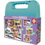 Malette puzzles progressifs - EDUCA - SuperKitties - 12+16+20+25 pieces