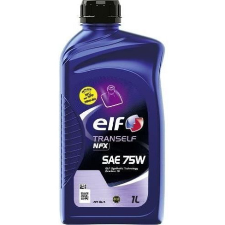 Huile de transmission - ELF - Tranself NFX SAE 75W - 1L