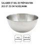 Set de 2 Saladiers et couverts a salade - FACKELMANN - 20,5 et 25 cm
