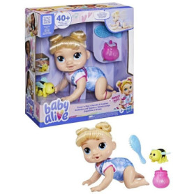 Baby Alive, Harper Hugs Marche a 4 pattes, poupée électronique de 27  cm marchant a 4 pattes, cheveux blonds, a partir de 3 ans Baby Alive, Harper Hugs Marche a 4 pattes, poupée électronique de 27  cm marchant a 4 pattes, cheveux blonds, a partir de 3 ans