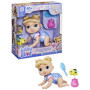 Baby Alive, Harper Hugs Marche a 4 pattes, poupée électronique de 27  cm marchant a 4 pattes, cheveux blonds, a partir de 3 ans