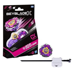 Beyblade X Starter Pack Antler Stag B 2-60HN CX, toupie Takara Tomy de type défense, toupies de compétition, des 8 ans