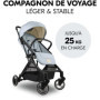 HAUCK - Poussette compacte - TRAVEL N CARE - 4 roues - Pliage a 1 main - Simba
