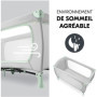 Lit de voyage - HAUCK - SLEEP N PLAY GO PLUS - 60 x 120 cm - Des la naissance - Pliable - Roulettes - Dusty Mint
