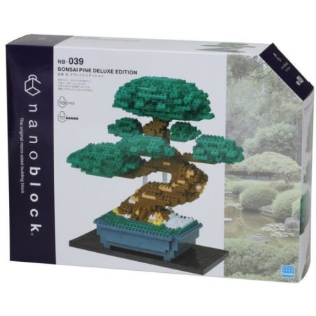 Figurine en briques - BANDAI - NANOBLOCK - Bonsai Deluxe - 1130 pcs