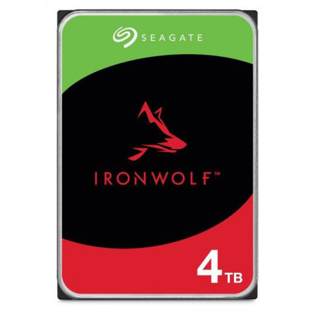 SEAGATE - Disque dur Interne - NAS IronWolf - 4To - 3.5 - 5400 tr/min (ST4000VN 119,99 €