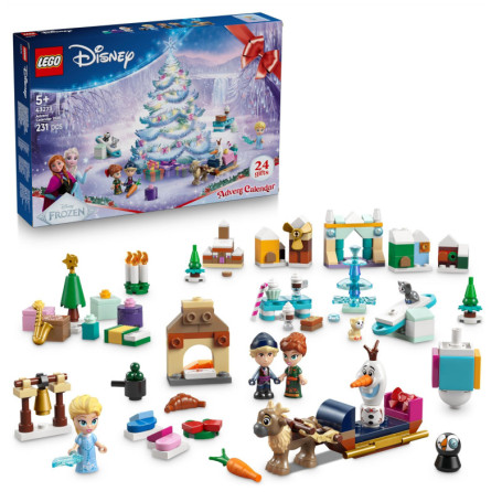 LEGO | Disney La Reine des Neiges 43273 Le Calendrier de l'Avent 2025 - Jouets des 5 ans