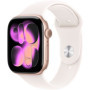 Apple Watch Series 11 GPS - 46mm - Boîtier Rose Gold Aluminium - Bracelet Light Blush Sport Band - M/L 580,10 €