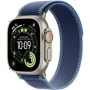 Apple Watch Ultra 3 GPS + Cellular - 49mm - Boîtier Natural Titanium - Bracelet Blue/Bright Blue Trail Loop - M/L 1 077,87 €