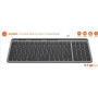 Clavier compact - Touches plates - MOBILITY LAB - KP450W - AZERTY - FR - Multi-connexions - Noir 55,79 €