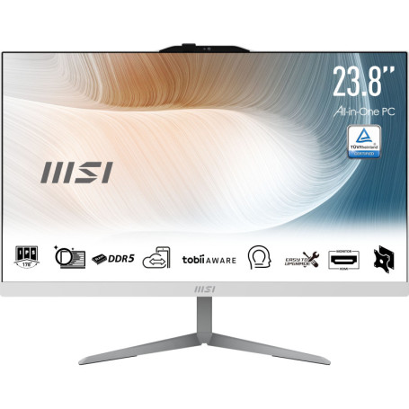 PC Tout-en-un MSI - 24'' - Sans Windows -Ecran FHD - Core 5 120U - RAM 16Go - Stockage 500Go - Clavier et souris filaire 806,...