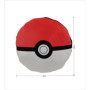 Coussin premium - Rond - POKEMON - Poké-ball - Microfibre - 40 cm