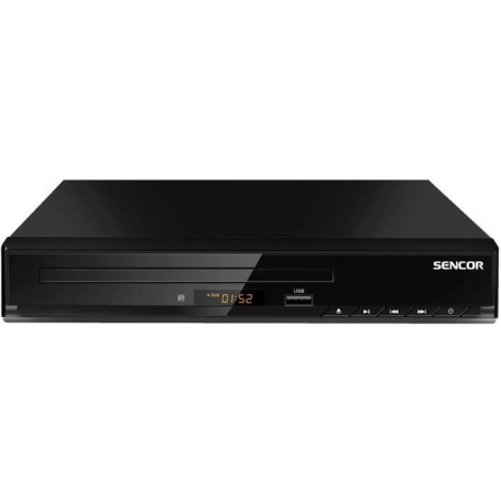 Lecteur DVD - SENCOR - SDV 2513H - Port USB - Lecture - Sortie HDMI et péritel - Noir