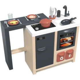 SMOBY - Cuisine Ilot - Design Moderne - Surface de jeu 360° -  Fonctions Traditionnelles - 23 Accessoires - des 3 ans SMOBY - Cuisine Ilot - Design Moderne - Surface de jeu 360° -  Fonctions Traditionnelles - 23 Accessoires - des 3 ans